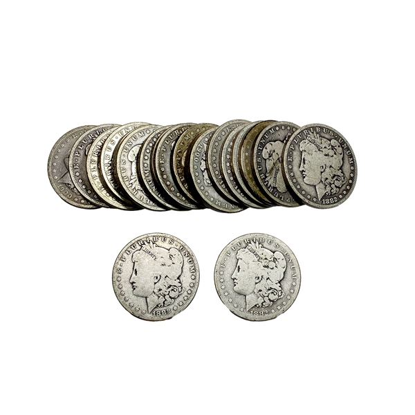 [20 Coins] 1882-1900 Morgan Silver Dollar Roll