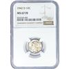 Image 1 : 1942-D Mercury Silver Dime NGC MS67 FB