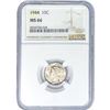 Image 1 : 1944 Mercury Silver Dime NGC MS66