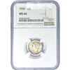 Image 1 : 1939 Mercury Silver Dime NGC MS66