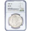 Image 1 : 1884 Morgan Silver Dollar NGC AU55