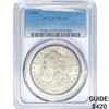 Image 1 : 1889 Morgan Silver Dollar PCGS MS65