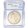 Image 1 : 1878  Morgan Silver Dollar ICG MS62 8TF