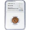 Image 1 : 1909 Wheat Cent NGC MS65 RB