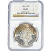 Image 1 : 1881-S Morgan Silver Dollar NGC MS63