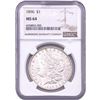Image 1 : 1896 Morgan Silver Dollar NGC MS64