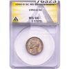 Image 1 : 1950-D Jefferson Nickel ANACS MS66 5 Steps