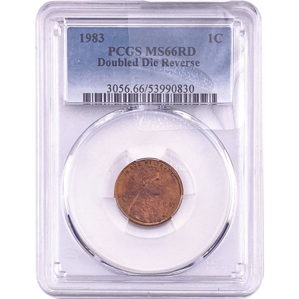 1983 Wheat Cent PCGS MS66 RD