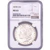 Image 1 : 1878-S Morgan Silver Dollar NGC MS63
