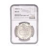 Image 1 : 1884-CC Morgan Silver Dollar NGC MS63