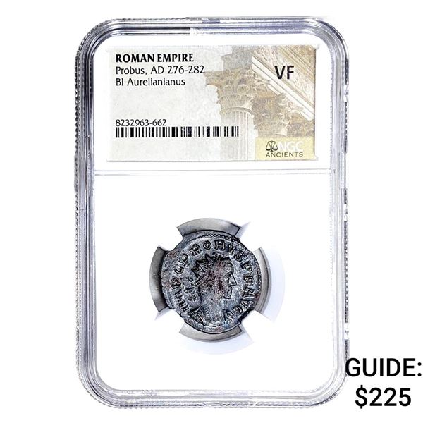 Roman Probus,AD 276-282 BI Aurelianianus NGC VF