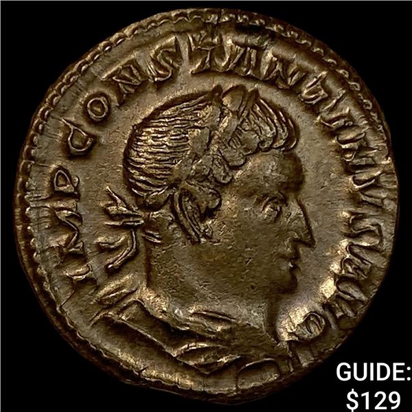 Roman Constantine I 307-337 AD BI Nummus UNCIRCULATED