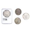 Image 2 : [4 Coins] 1878-1921 Morgan Silver Dollar
