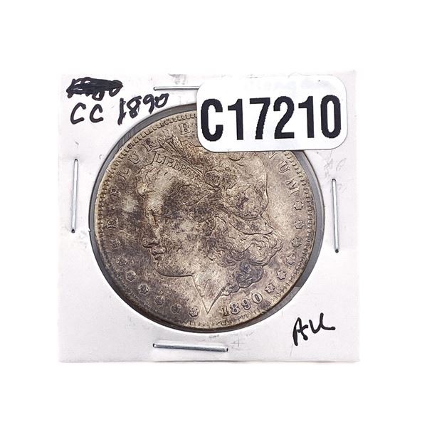 1890-CC Morgan Silver Dollar