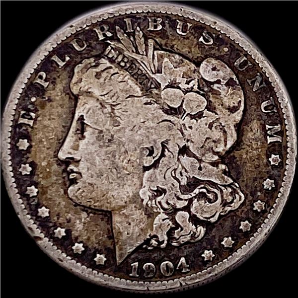 1904-S Silver Morgan Dollar NICELY CIRCULATED