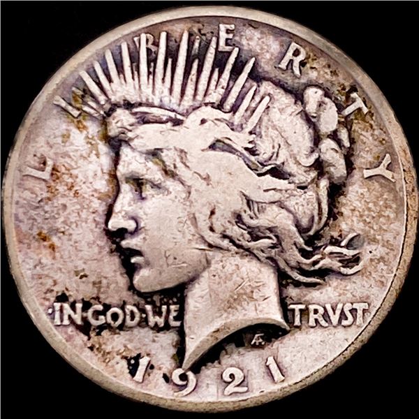1921 Silver Peace Dollar NICELY CIRCULATED