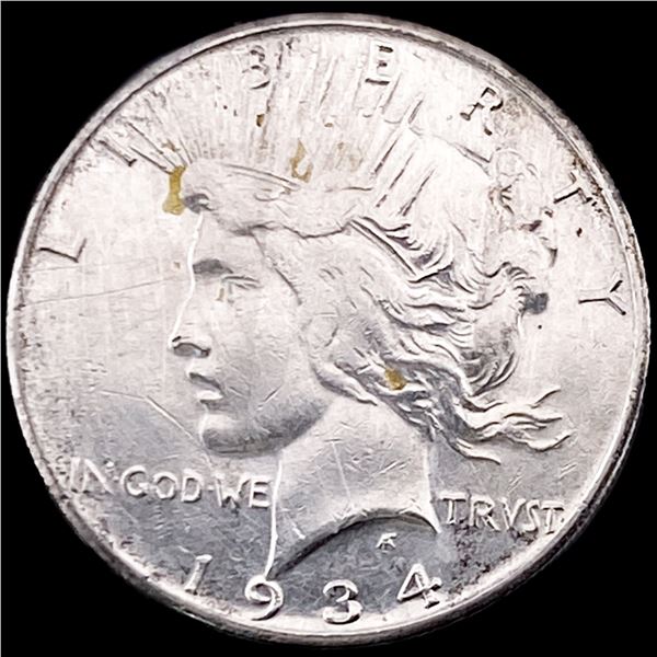 1934 Peace Silver Dollar HIGH GRADE
