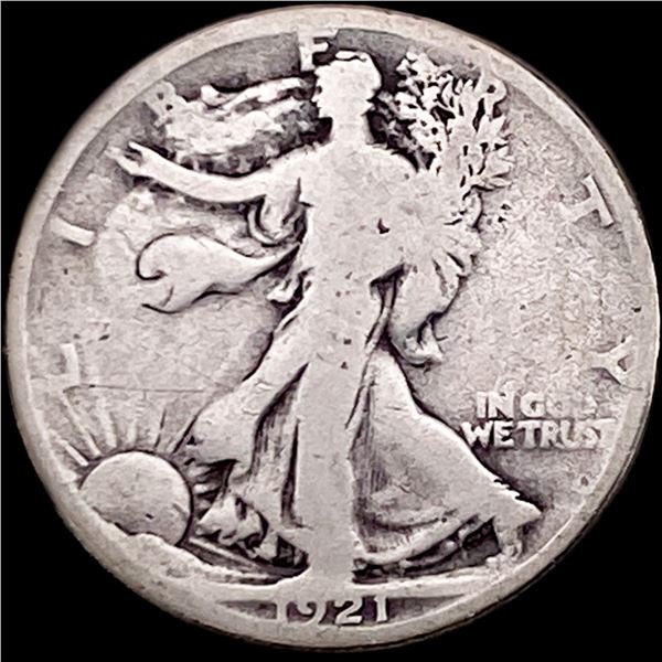 1921 Silver Walking Liberty Half Dollar NICELY CIRCULATED