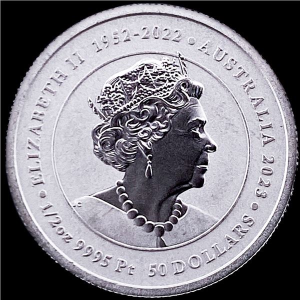 2023 Platinum 1/2 oz 50 Dollars Australia Barn Owl SUPERB GEM BU