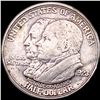 Image 1 : 1923-S Silver Monroe Doctrine Centennial Half Dollar LIGHTLY CIRCULATED