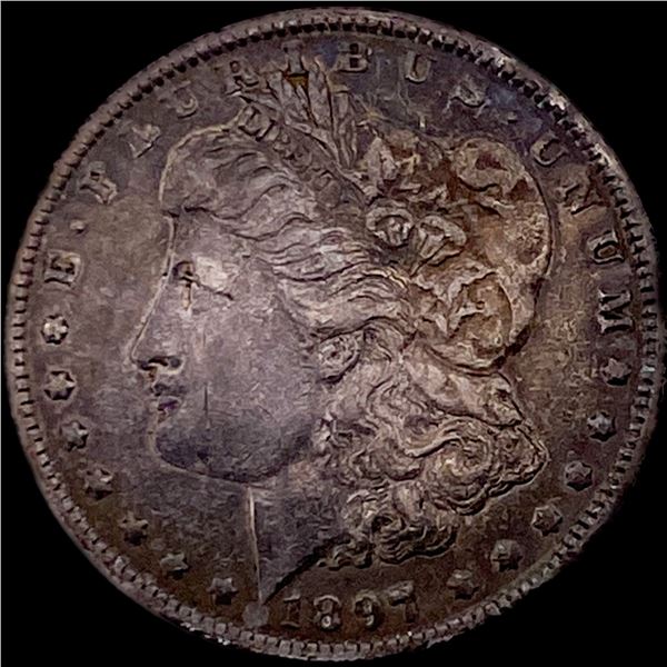 1897-O Silver Morgan Dollar NEARLY UNCIRCULATED