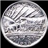 Image 2 : 1938 Silver Half Dollar Oregon Trail UNCIRCULATED