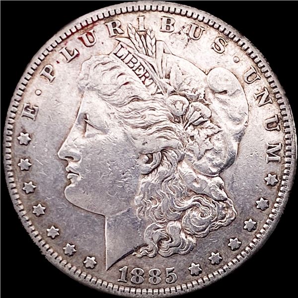 1885-S Silver Morgan Dollar CLOSELY UNCIRCULATED