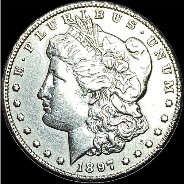 1897 Morgan Silver Dollar CHOICE AU