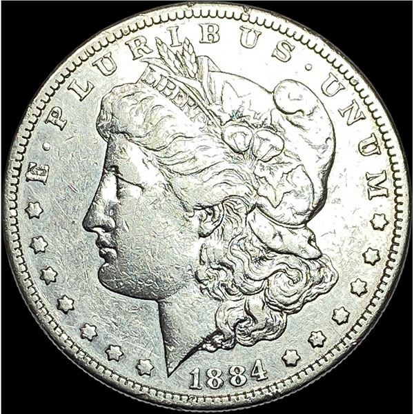 1884-S Silver Morgan Dollar NEARLY UNCIRCULATED