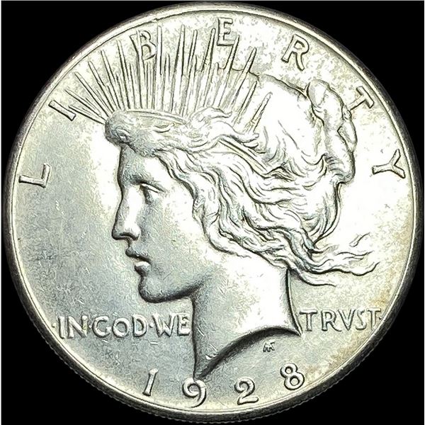1928 Silver Peace Dollar UNCIRCULATED