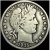 Image 1 : 1915-D Silver Barber Half Dollar NICELY CIRCULATED