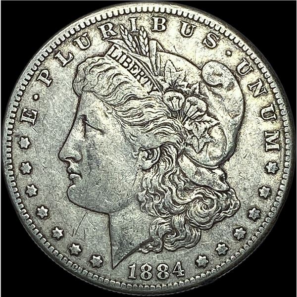 1884-S Silver Morgan Dollar NEARLY UNCIRCULATED
