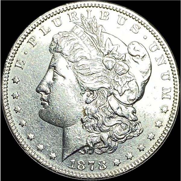 1878 Silver Morgan Dollar CLOSELY UNCIRCULATED