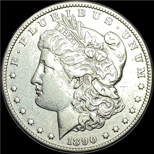 1890-S Silver Morgan Dollar NEARLY UNCIRCULATED