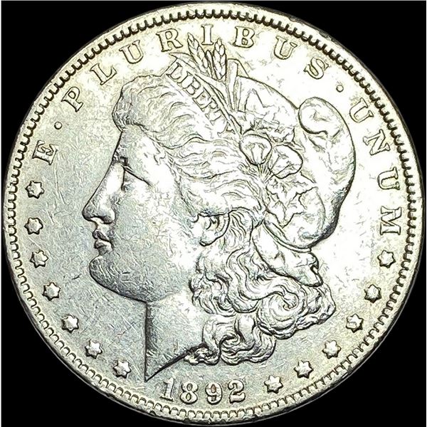 1892-S Silver Morgan Dollar CLOSELY UNCIRCULATED