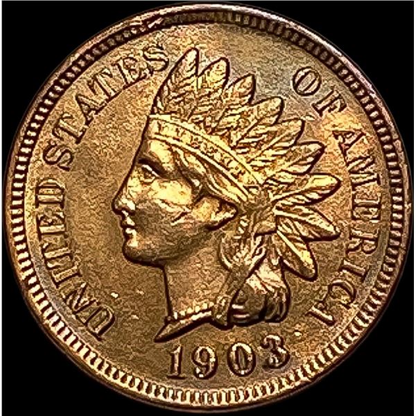1903 RB Indian Head Cent CLOSELY UNCIRCULATED