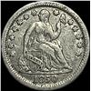 Image 1 : 1850 Seated Liberty Half Dime NEARLY UNCIRCULATED