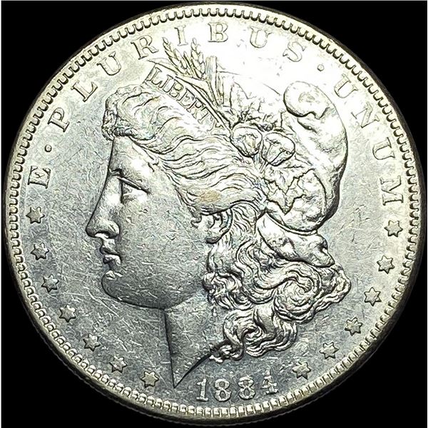 1884-S Silver Morgan Dollar CLOSELY UNCIRCULATED