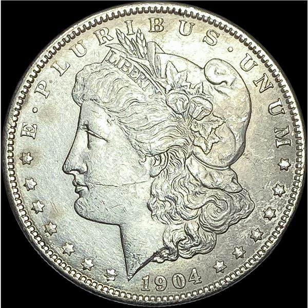 1904-O Silver Morgan Dollar CLOSELY UNCIRCULATED