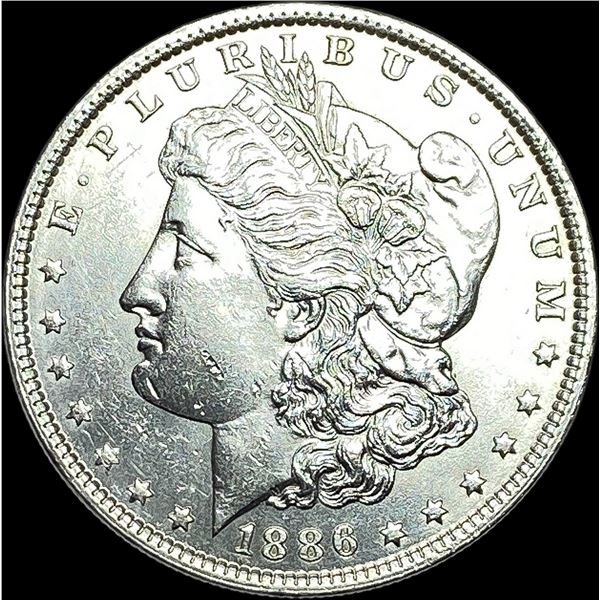 1886 Morgan Silver Dollar CLOSELY UNCIRCULATED