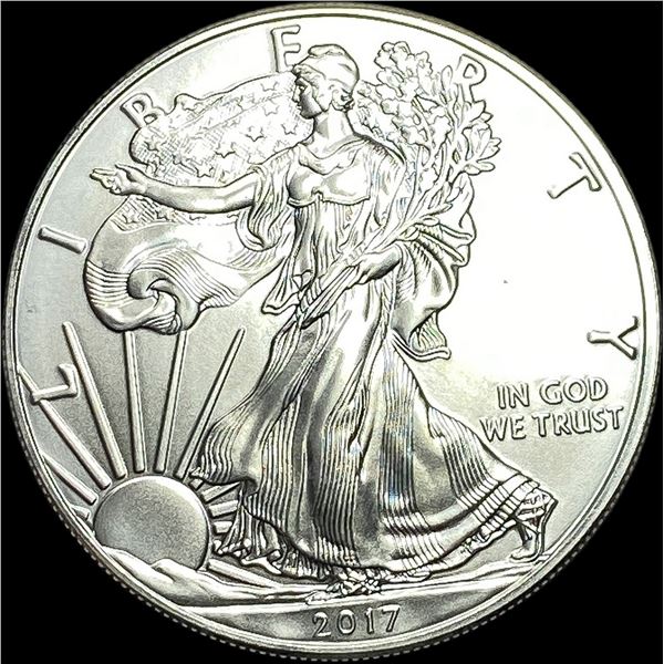 2017 1 oz Silver American Eagle $1 SUPERB GEM BU