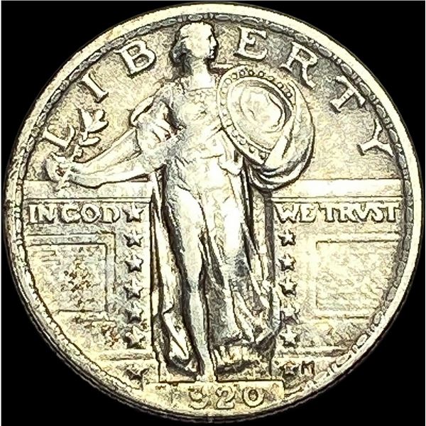 1920 Standing Liberty Quarter NEARLY UNCIRCULATED