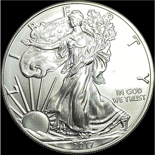 2017 1 oz Silver American Eagle $1 SUPERB GEM BU