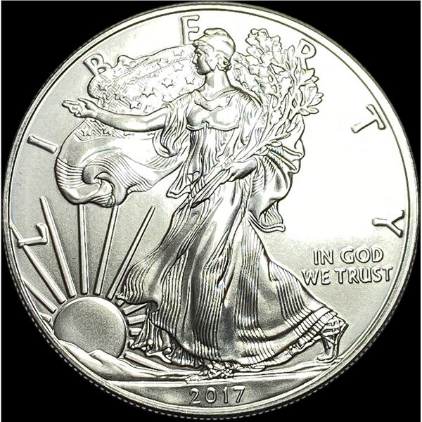 2017 1 oz Silver American Eagle $1 SUPERB GEM BU