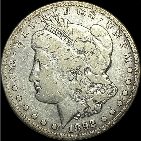 1892-CC Silver Morgan Dollar NICELY CIRCULATED