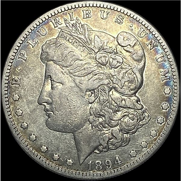 1894-S Silver Morgan Dollar NEARLY UNCIRCULATED