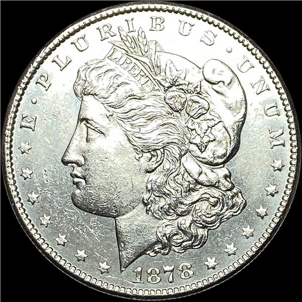 1878-S Silver Morgan Dollar CLOSELY UNCIRCULATED