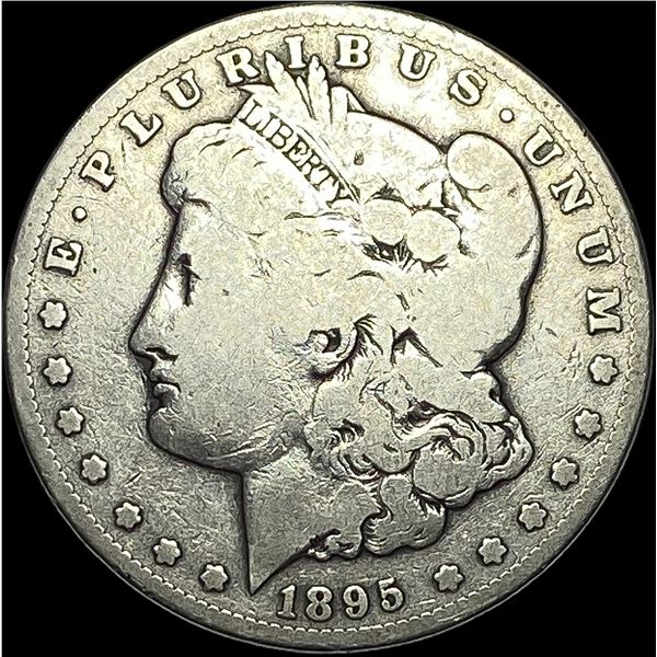 1895-S Silver Morgan Dollar NICELY CIRCULATED