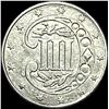 Image 2 : 1861 Silver Three-Cent Piece CLOSELY UNCIRCULATED