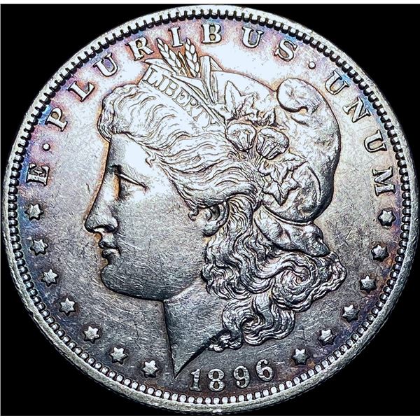 1896-O Morgan Silver Dollar CHOICE AU
